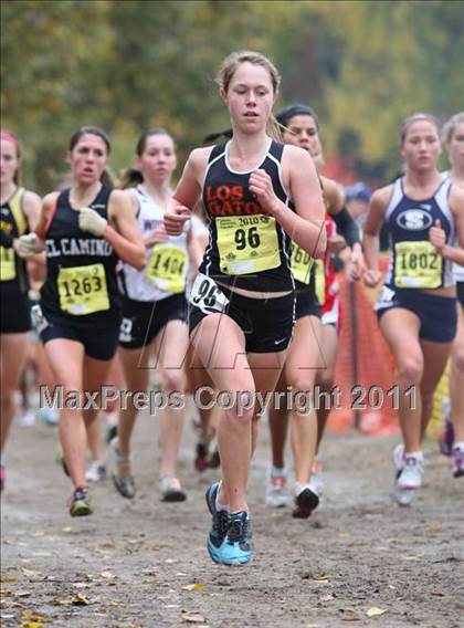 Thumbnail 3 in CIF State Cross Country Championships (D2 Girls) photogallery.
