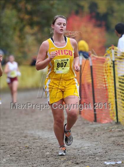 Thumbnail 1 in CIF State Cross Country Championships (D2 Girls) photogallery.