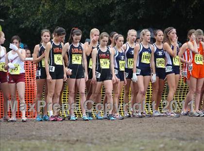 Thumbnail 2 in CIF State Cross Country Championships (D2 Girls) photogallery.