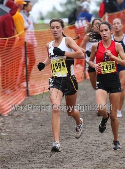 Thumbnail 3 in CIF State Cross Country Championships (D2 Girls) photogallery.