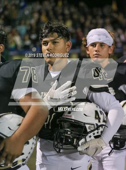 Thumbnail 2 in Buhach Colony vs. Roseville (CIF SJS D2 Playoff) photogallery.