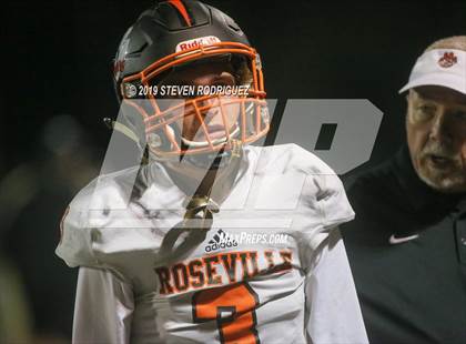 Thumbnail 3 in Buhach Colony vs. Roseville (CIF SJS D2 Playoff) photogallery.