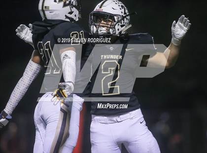 Thumbnail 2 in Buhach Colony vs. Roseville (CIF SJS D2 Playoff) photogallery.