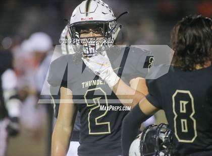 Thumbnail 1 in Buhach Colony vs. Roseville (CIF SJS D2 Playoff) photogallery.