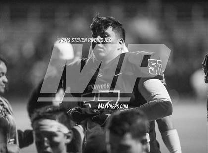 Thumbnail 2 in Buhach Colony vs. Roseville (CIF SJS D2 Playoff) photogallery.