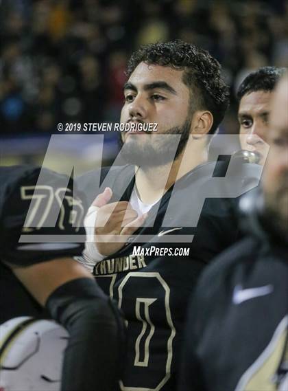 Thumbnail 2 in Buhach Colony vs. Roseville (CIF SJS D2 Playoff) photogallery.