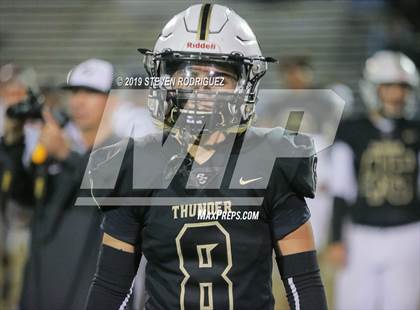 Thumbnail 3 in Buhach Colony vs. Roseville (CIF SJS D2 Playoff) photogallery.