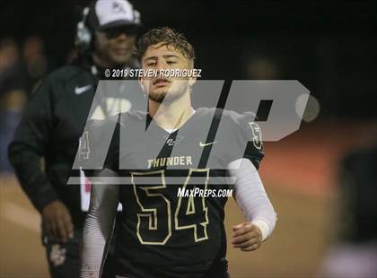 Thumbnail 2 in Buhach Colony vs. Roseville (CIF SJS D2 Playoff) photogallery.