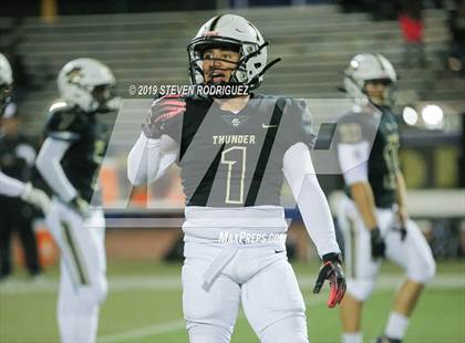 Thumbnail 2 in Buhach Colony vs. Roseville (CIF SJS D2 Playoff) photogallery.
