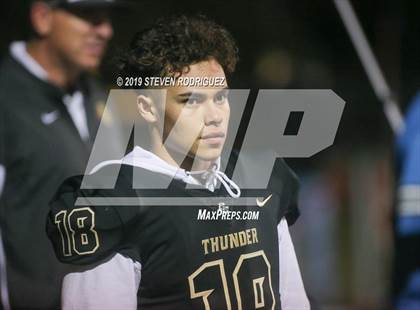 Thumbnail 3 in Buhach Colony vs. Roseville (CIF SJS D2 Playoff) photogallery.