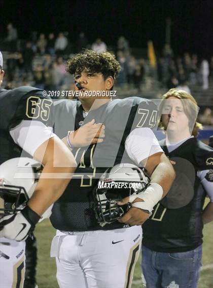 Thumbnail 2 in Buhach Colony vs. Roseville (CIF SJS D2 Playoff) photogallery.