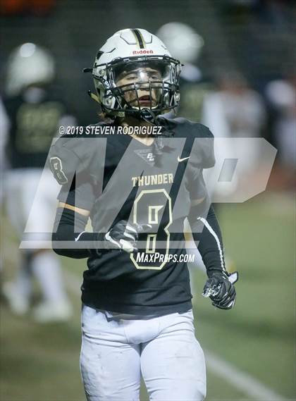 Thumbnail 2 in Buhach Colony vs. Roseville (CIF SJS D2 Playoff) photogallery.