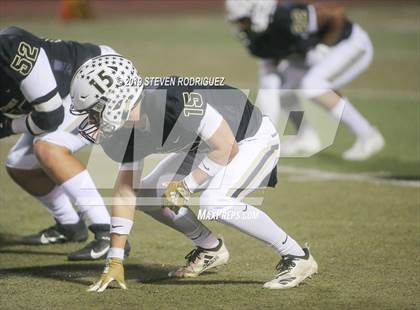 Thumbnail 2 in Buhach Colony vs. Roseville (CIF SJS D2 Playoff) photogallery.