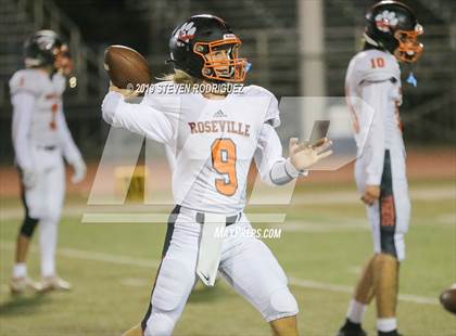 Thumbnail 3 in Buhach Colony vs. Roseville (CIF SJS D2 Playoff) photogallery.