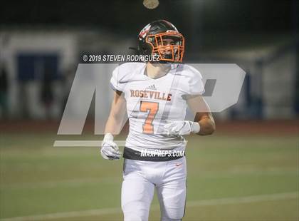 Thumbnail 2 in Buhach Colony vs. Roseville (CIF SJS D2 Playoff) photogallery.
