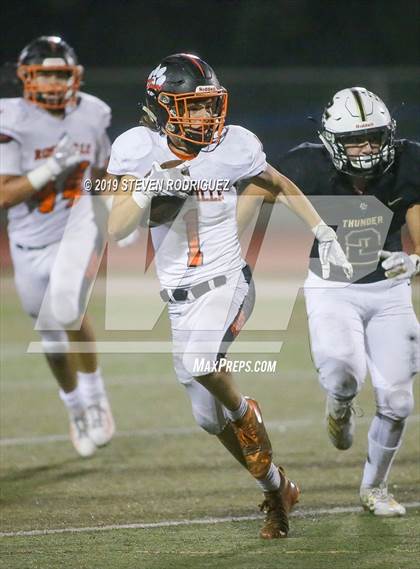 Thumbnail 2 in Buhach Colony vs. Roseville (CIF SJS D2 Playoff) photogallery.