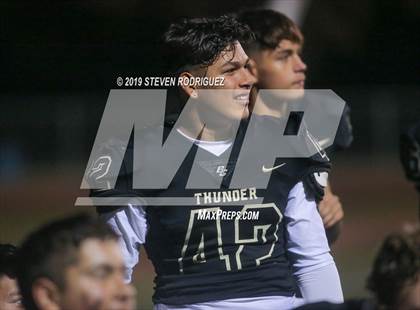 Thumbnail 2 in Buhach Colony vs. Roseville (CIF SJS D2 Playoff) photogallery.