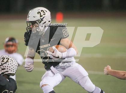 Thumbnail 3 in Buhach Colony vs. Roseville (CIF SJS D2 Playoff) photogallery.