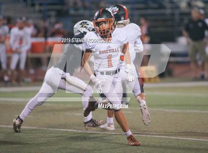 Thumbnail 2 in Buhach Colony vs. Roseville (CIF SJS D2 Playoff) photogallery.