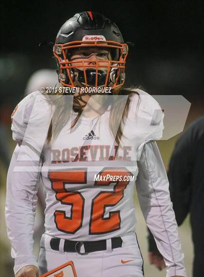 Thumbnail 3 in Buhach Colony vs. Roseville (CIF SJS D2 Playoff) photogallery.