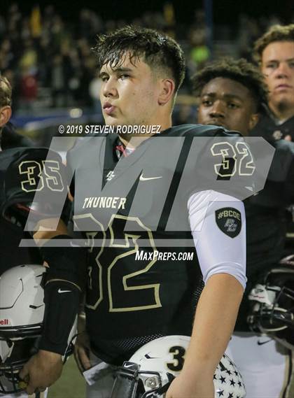 Thumbnail 3 in Buhach Colony vs. Roseville (CIF SJS D2 Playoff) photogallery.
