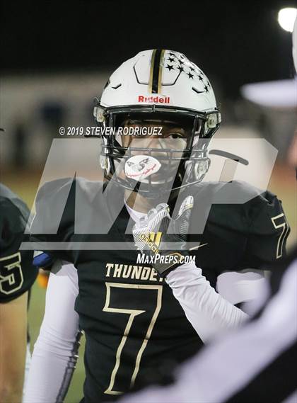 Thumbnail 2 in Buhach Colony vs. Roseville (CIF SJS D2 Playoff) photogallery.