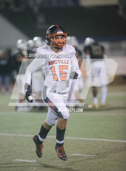 Thumbnail 2 in Buhach Colony vs. Roseville (CIF SJS D2 Playoff) photogallery.