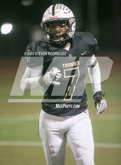 Thumbnail 3 in Buhach Colony vs. Roseville (CIF SJS D2 Playoff) photogallery.