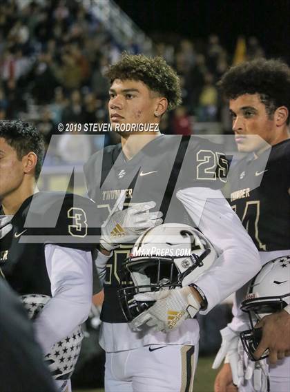 Thumbnail 3 in Buhach Colony vs. Roseville (CIF SJS D2 Playoff) photogallery.