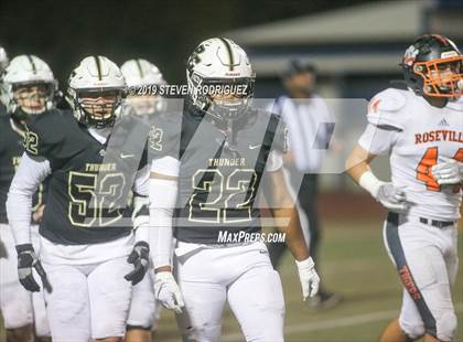 Thumbnail 3 in Buhach Colony vs. Roseville (CIF SJS D2 Playoff) photogallery.