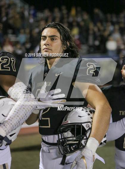 Thumbnail 1 in Buhach Colony vs. Roseville (CIF SJS D2 Playoff) photogallery.