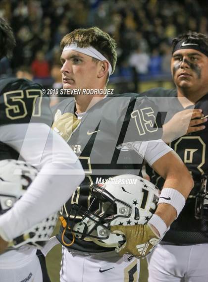 Thumbnail 3 in Buhach Colony vs. Roseville (CIF SJS D2 Playoff) photogallery.