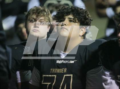 Thumbnail 1 in Buhach Colony vs. Roseville (CIF SJS D2 Playoff) photogallery.