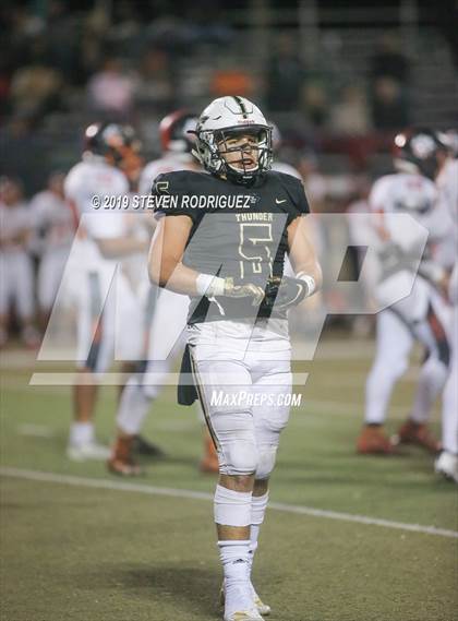 Thumbnail 1 in Buhach Colony vs. Roseville (CIF SJS D2 Playoff) photogallery.