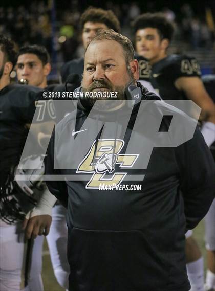 Thumbnail 1 in Buhach Colony vs. Roseville (CIF SJS D2 Playoff) photogallery.