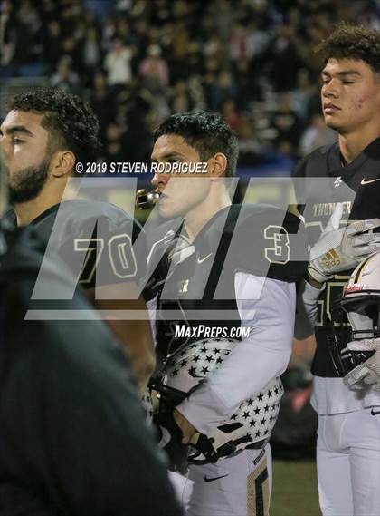 Thumbnail 1 in Buhach Colony vs. Roseville (CIF SJS D2 Playoff) photogallery.