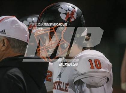 Thumbnail 1 in Buhach Colony vs. Roseville (CIF SJS D2 Playoff) photogallery.