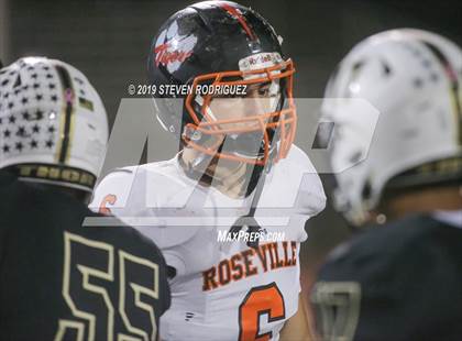 Thumbnail 1 in Buhach Colony vs. Roseville (CIF SJS D2 Playoff) photogallery.