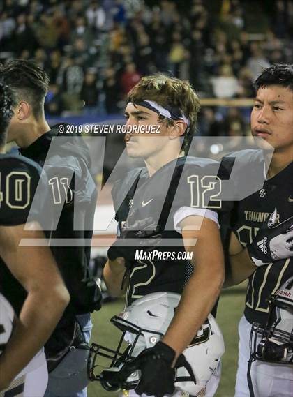 Thumbnail 1 in Buhach Colony vs. Roseville (CIF SJS D2 Playoff) photogallery.