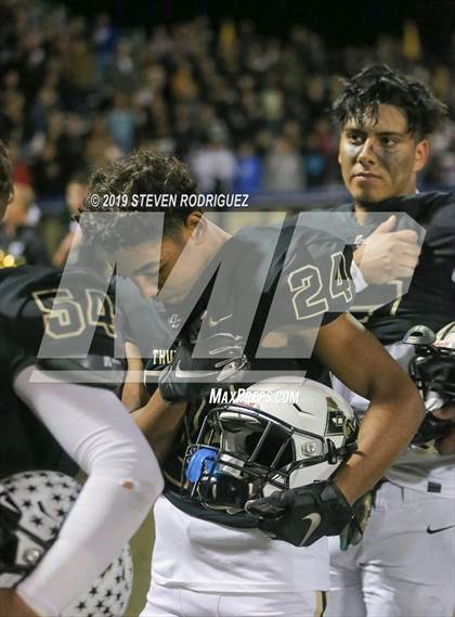 Thumbnail 1 in Buhach Colony vs. Roseville (CIF SJS D2 Playoff) photogallery.