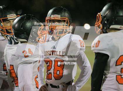 Thumbnail 1 in Buhach Colony vs. Roseville (CIF SJS D2 Playoff) photogallery.
