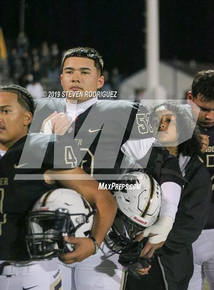 Thumbnail 1 in Buhach Colony vs. Roseville (CIF SJS D2 Playoff) photogallery.
