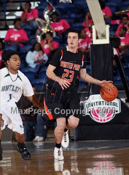 Thumbnail 3 in Winter Park vs Butler (T-Mobile Invitational) photogallery.