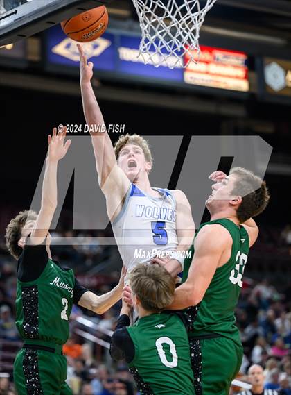 Thumbnail 3 in Timberline vs. Eagle (IHSAA 5A Quarterfinal) photogallery.