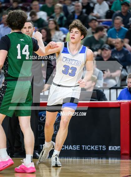 Thumbnail 2 in Timberline vs. Eagle (IHSAA 5A Quarterfinal) photogallery.