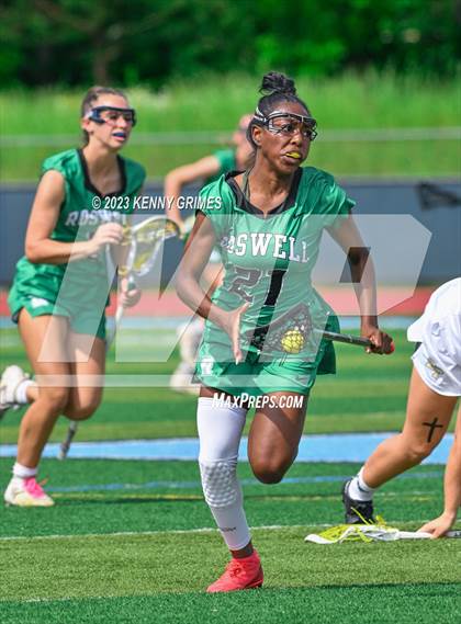 Thumbnail 2 in Blessed Trinity vs. Roswell (GHSA 5A-6A Final) photogallery.