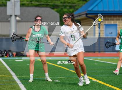 Thumbnail 1 in Blessed Trinity vs. Roswell (GHSA 5A-6A Final) photogallery.