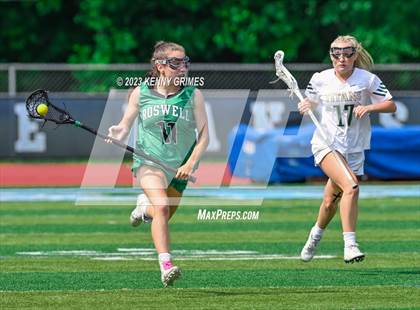Thumbnail 3 in Blessed Trinity vs. Roswell (GHSA 5A-6A Final) photogallery.