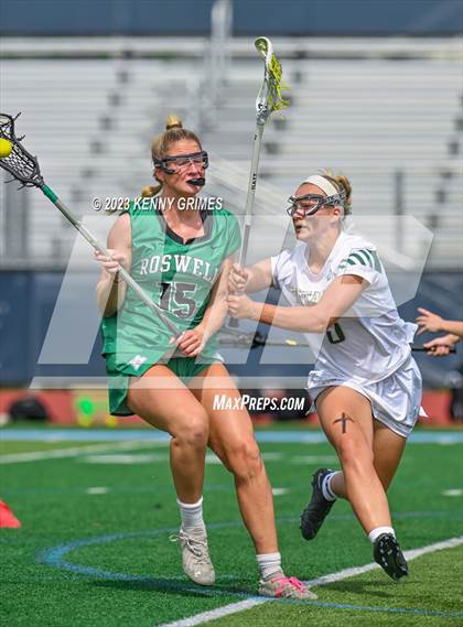 Thumbnail 1 in Blessed Trinity vs. Roswell (GHSA 5A-6A Final) photogallery.