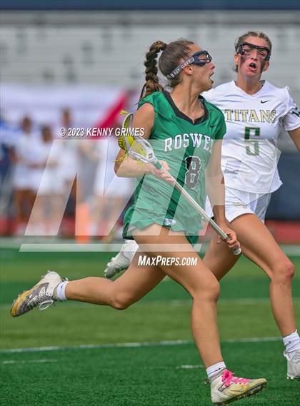 Thumbnail 1 in Blessed Trinity vs. Roswell (GHSA 5A-6A Final) photogallery.